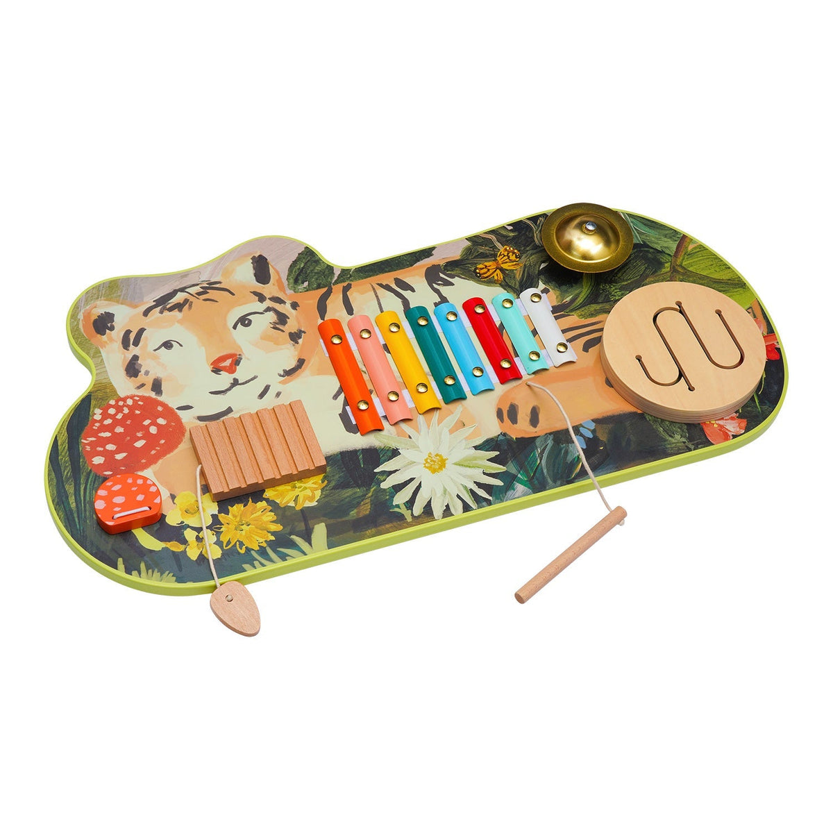 Tiger Tunes Holz-Aktivitätsspielzeug