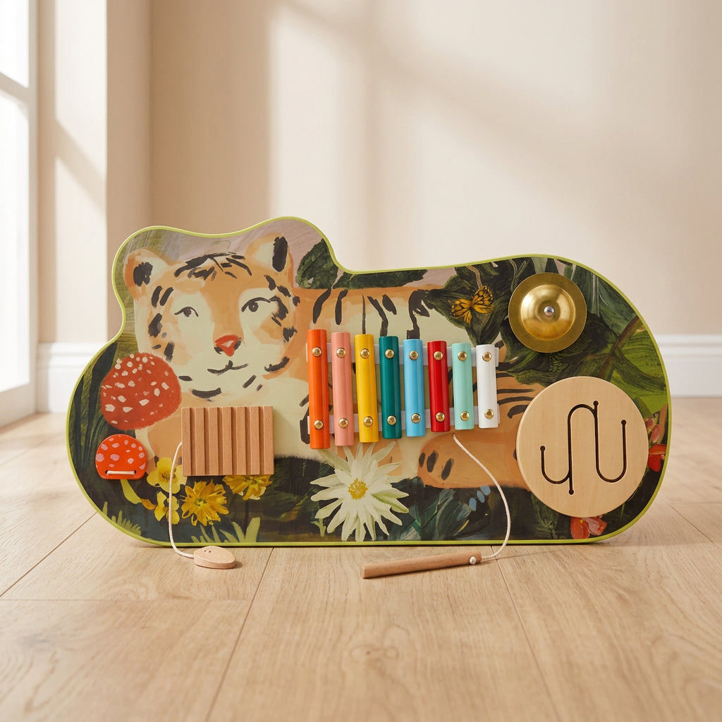 Tiger Tunes Holz-Aktivitätsspielzeug