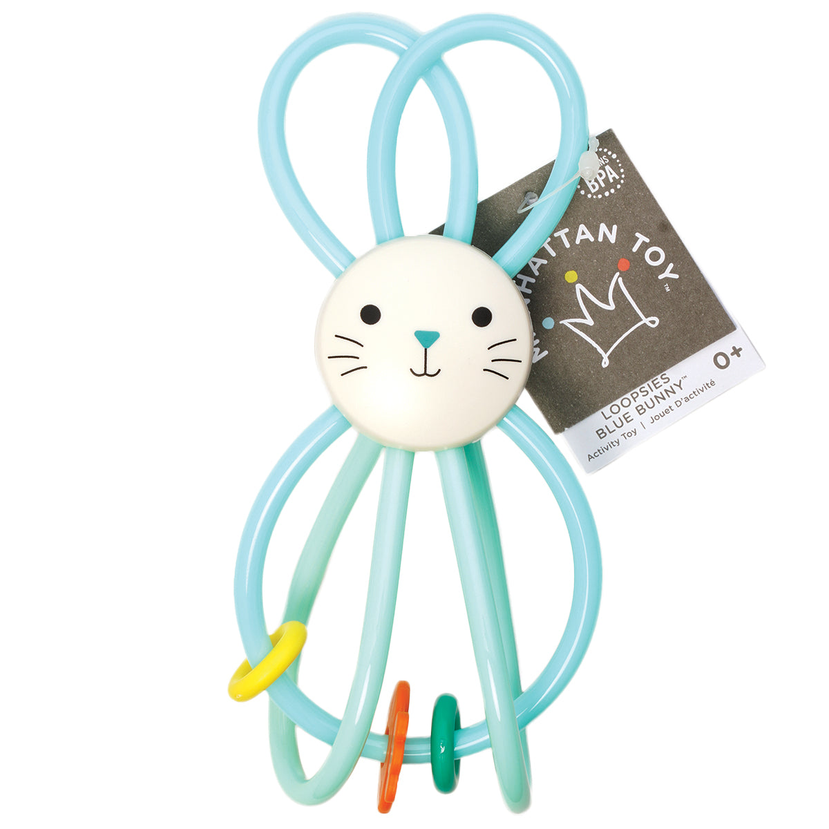 Giocattolo massaggiagengive Blue Bunny