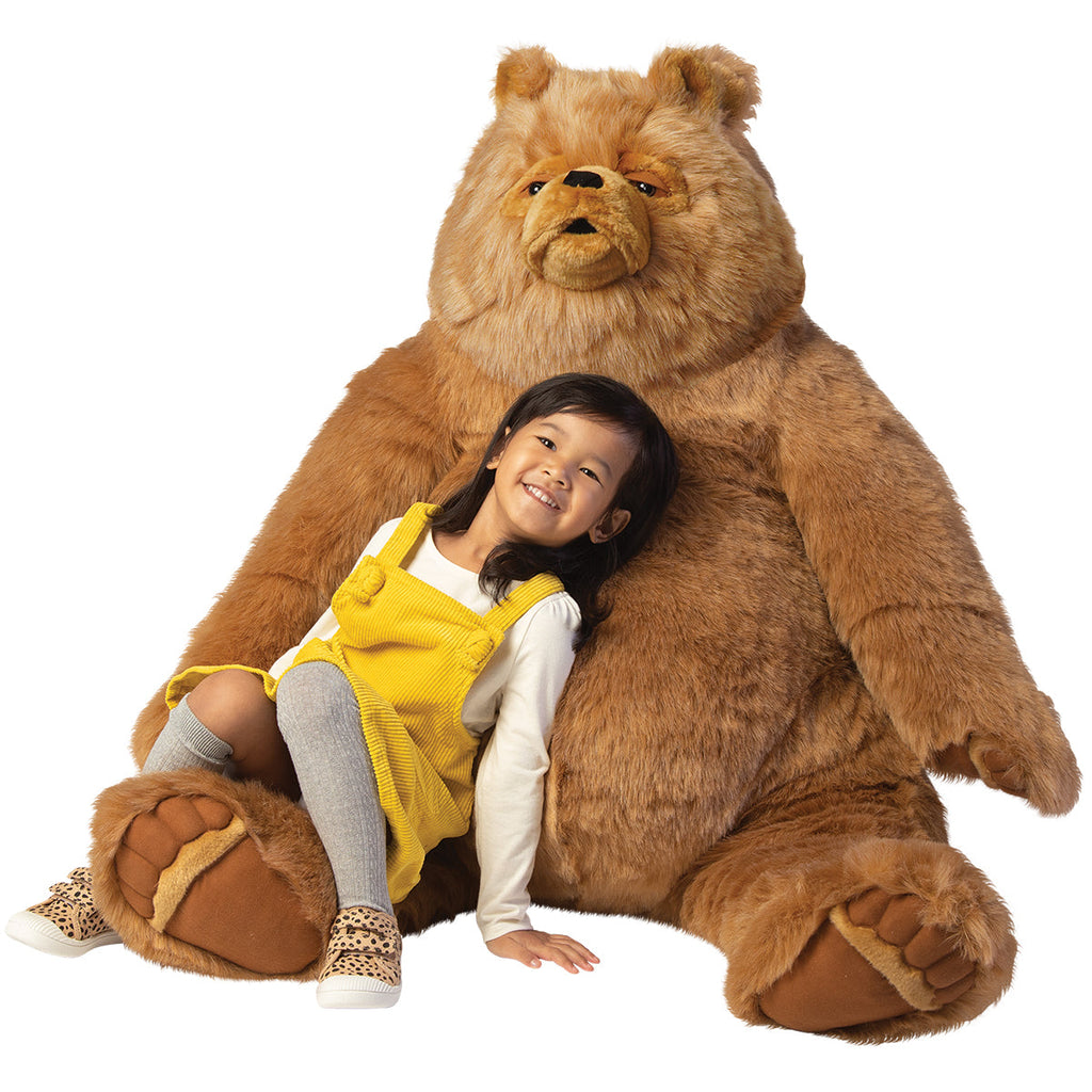 Orso Kodiak marrone di peluche da 40 cm